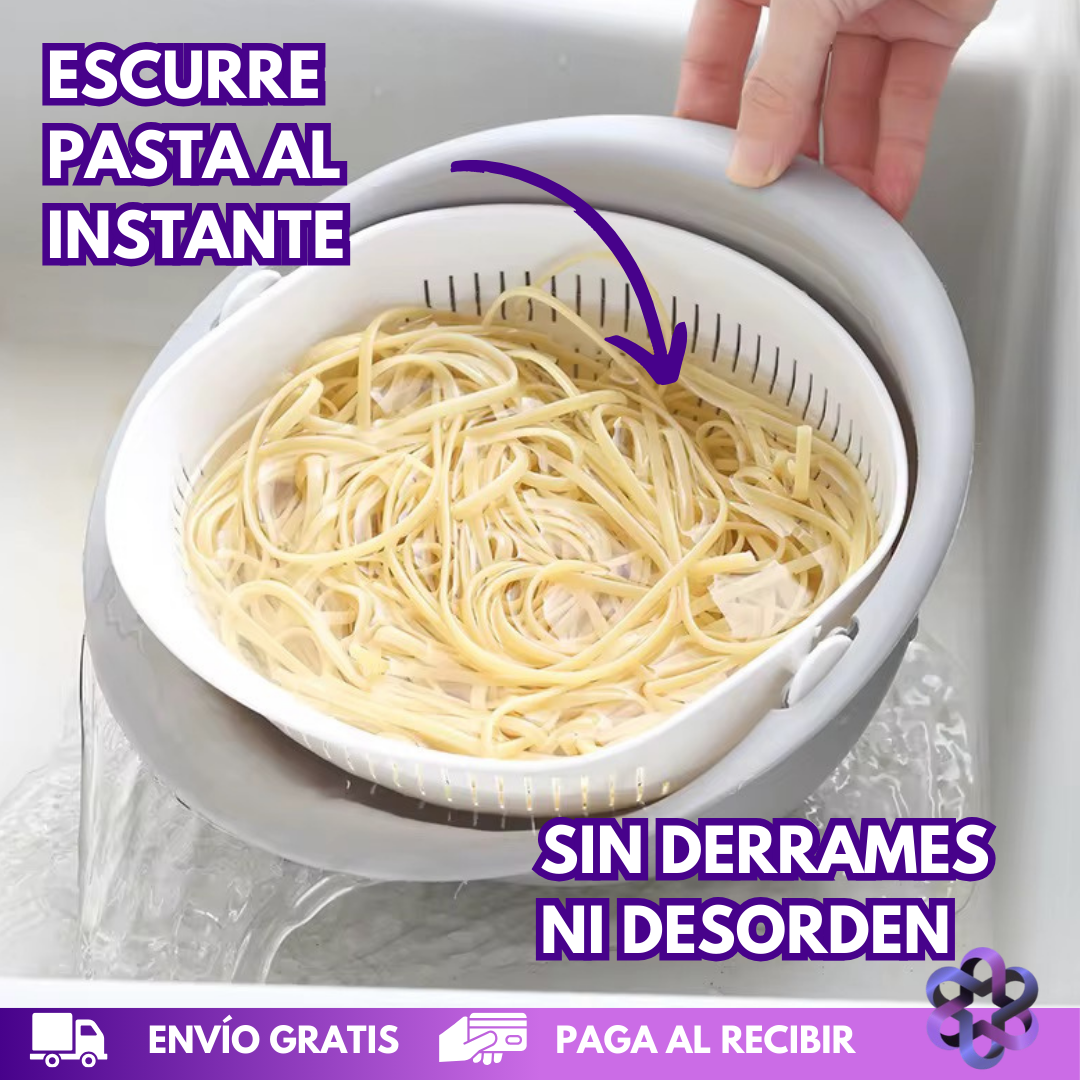 Bowl Escurridor Giratorio 🥗