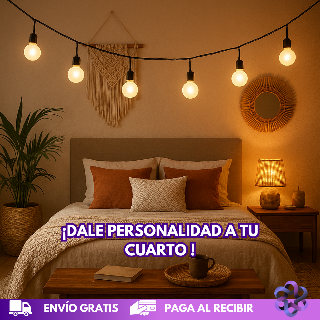 Bombillos decorativos💡