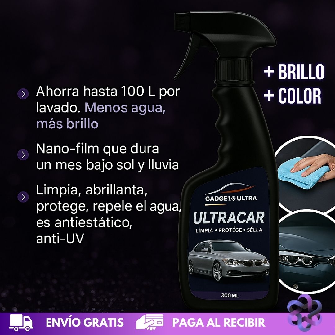 Porcelanizador Ultracar 3 en 1🚗🏍️