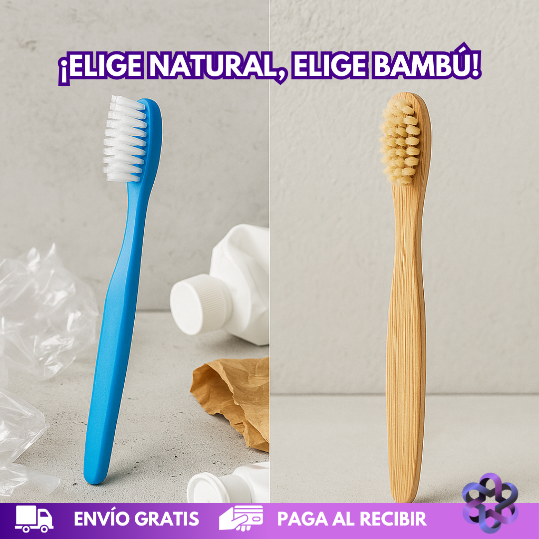 Set x4 Cepillos de bambo🪥