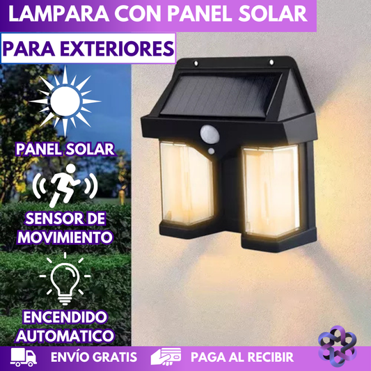 Lámpara Solar para Exteriores