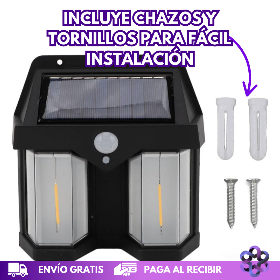 Lámpara Solar para Exteriores