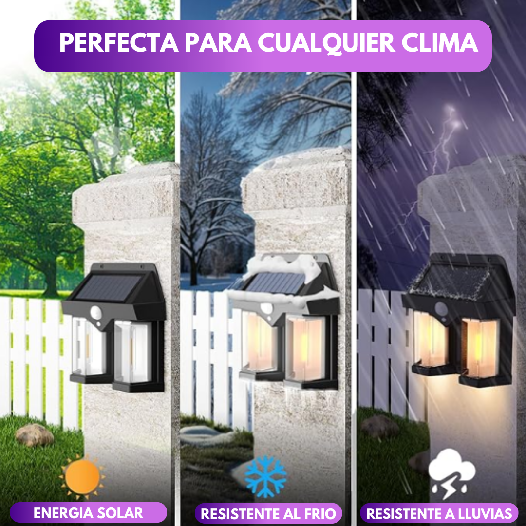 Lámpara Solar para Exteriores