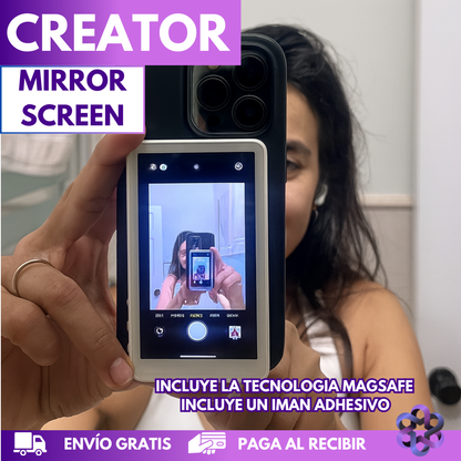 Creator mirror screen🤳