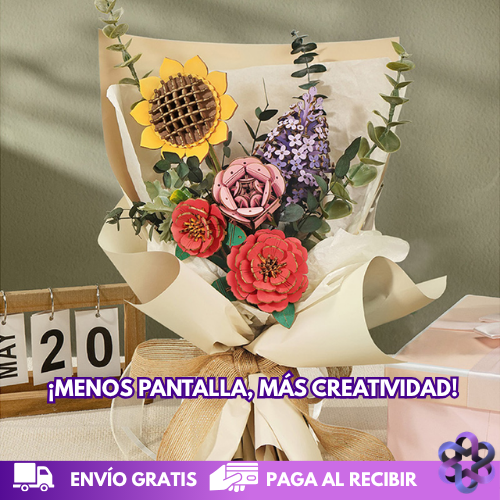 Jardín en Madera 💐🏗️