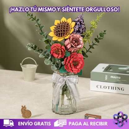 Jardín en Madera 💐🏗️