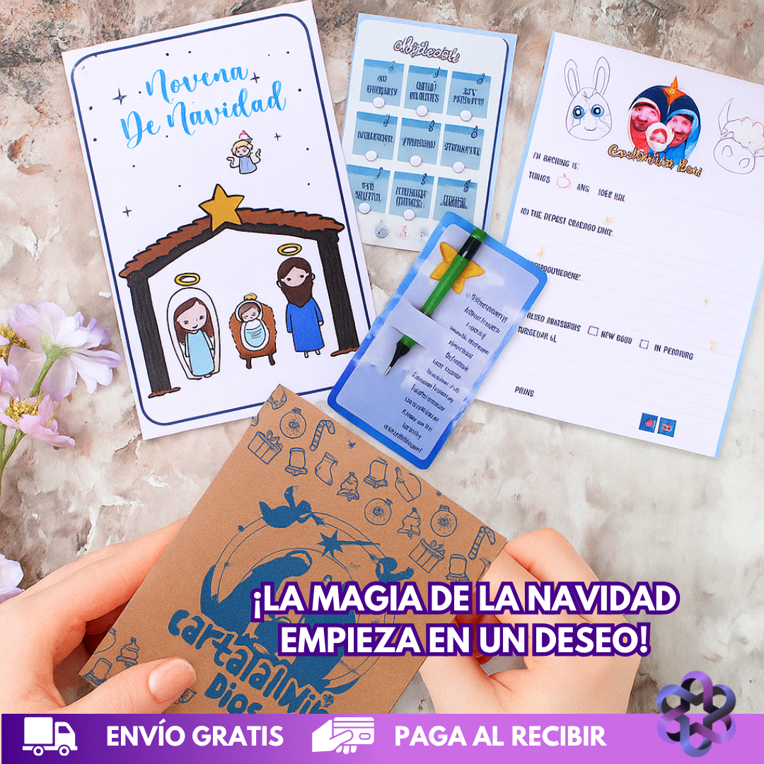 Kit Carta De Navidad 📝🎇