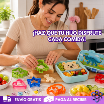 Kit Figuras Divertidas Kids🍳👩🏻‍👦🏻