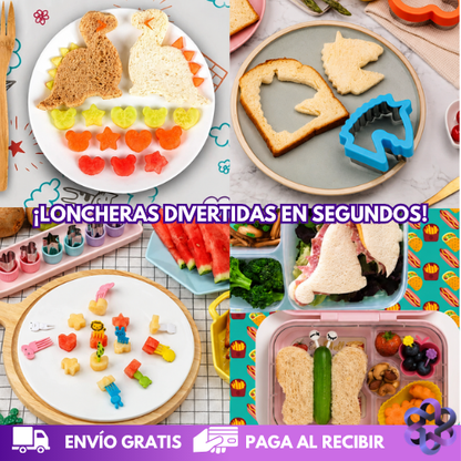 Kit Figuras Divertidas Kids🍳👩🏻‍👦🏻
