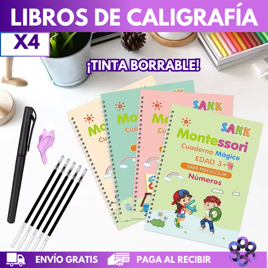 Libros de Caligrafía para niños 🧒🏻📚