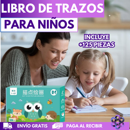 Libro De Trazos Para Niños🖌️👦🏼👧🏼
