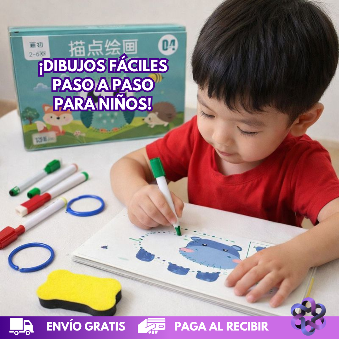 Libro De Trazos Para Niños🖌️👦🏼👧🏼