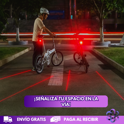 Luces Led Bici Traseras🚨🚲