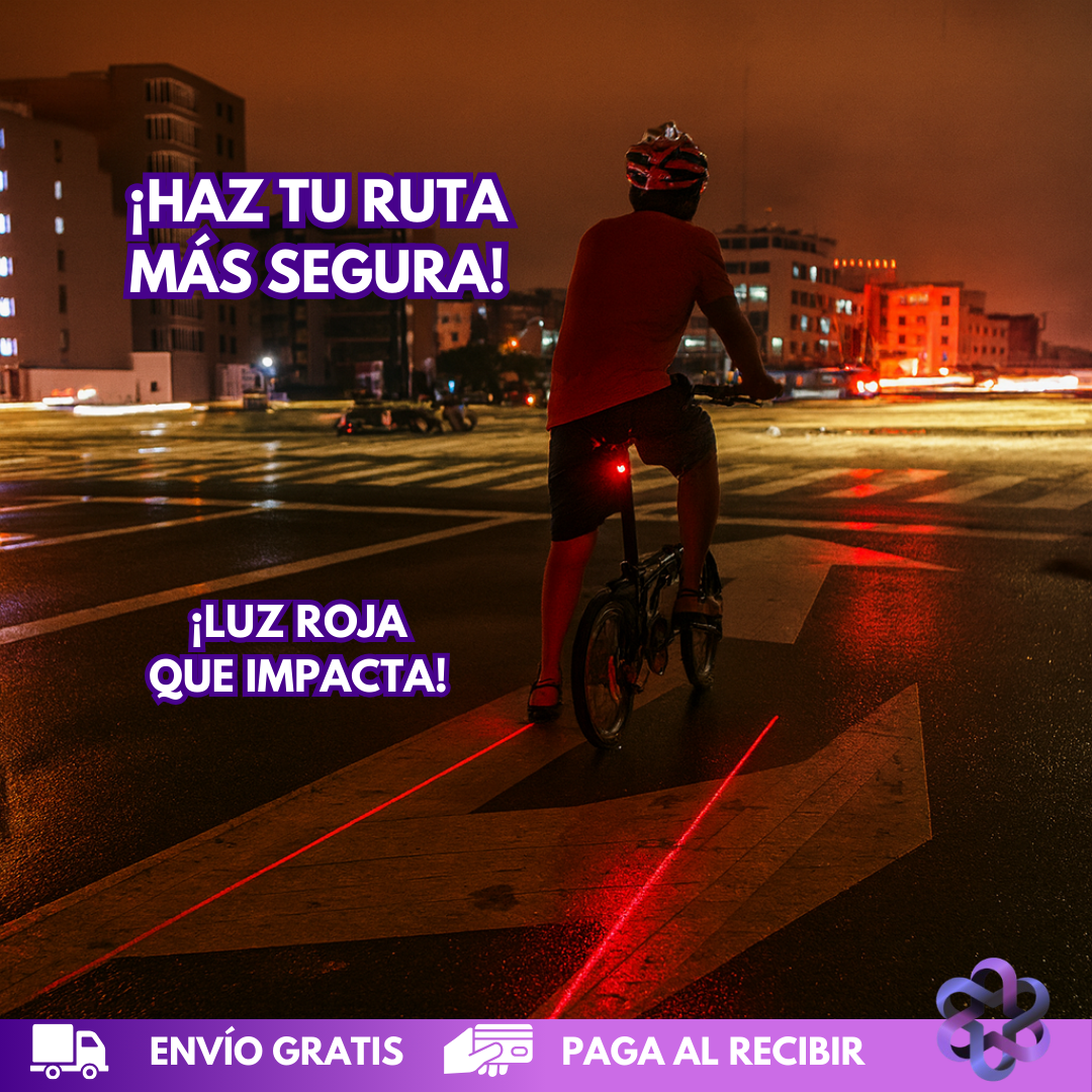 Luces Led Bici Traseras🚨🚲