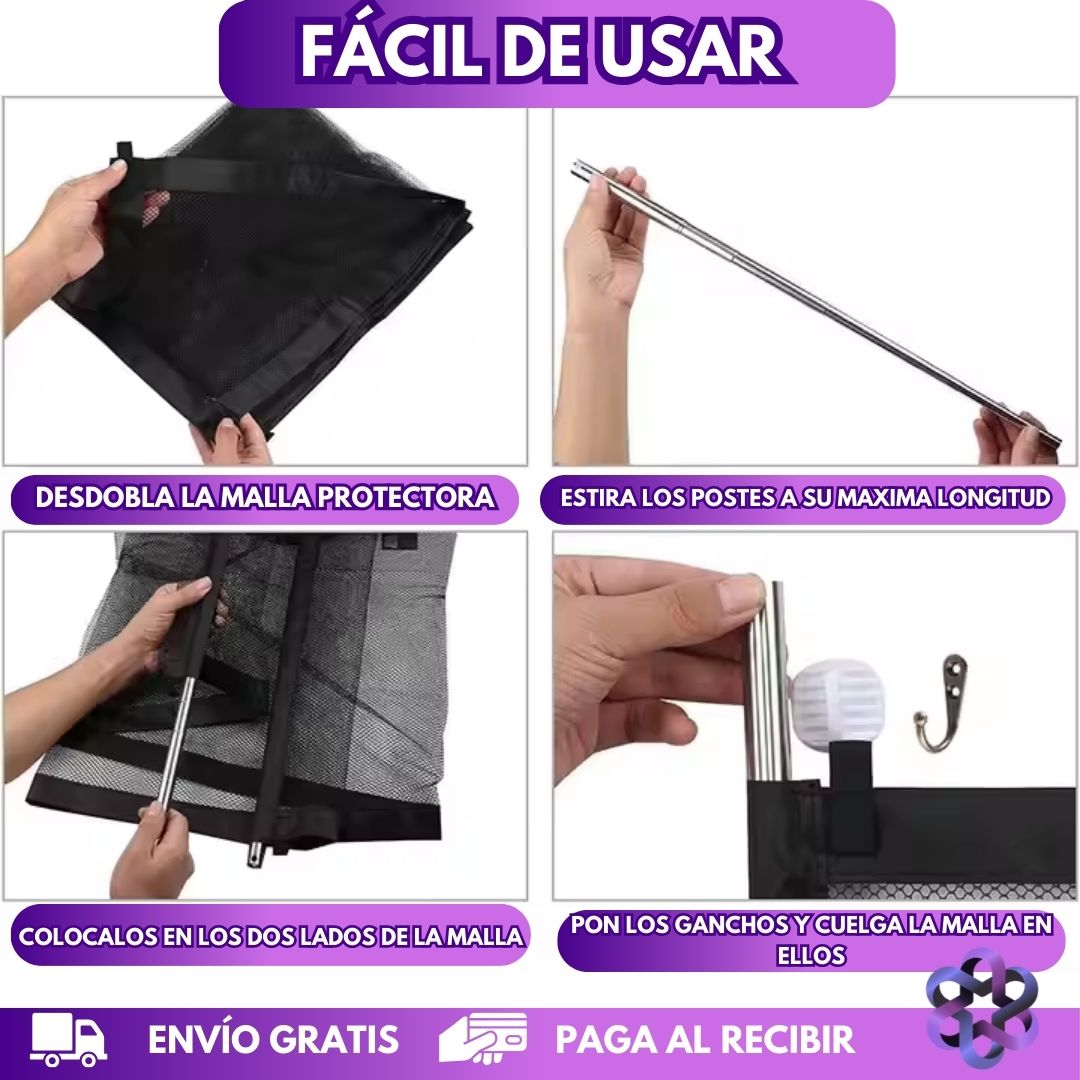 Malla De Seguridad 🐕👦🏻