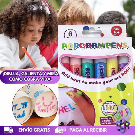 Marcadores Puffy 3D 🎨🖍️