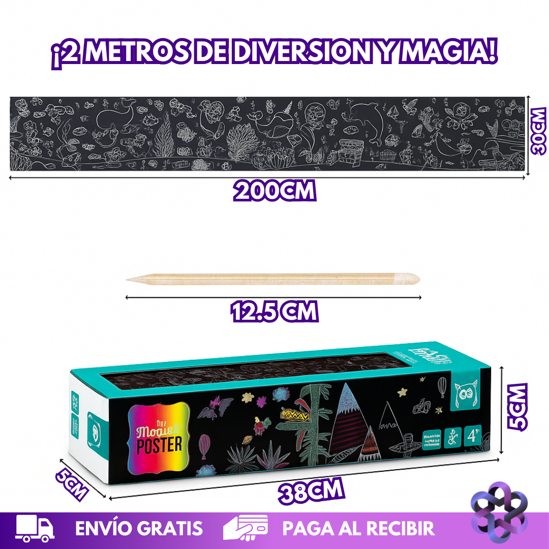 Magicolor Kids🖌️🖍️ Ordena 1 Metro recibe 2🎁