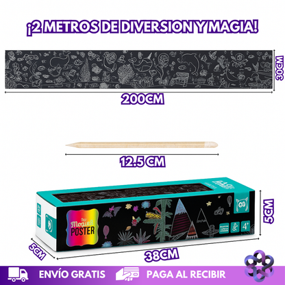 Magicolor Kids🖌️🖍️ Ordena 1 Metro recibe 2🎁