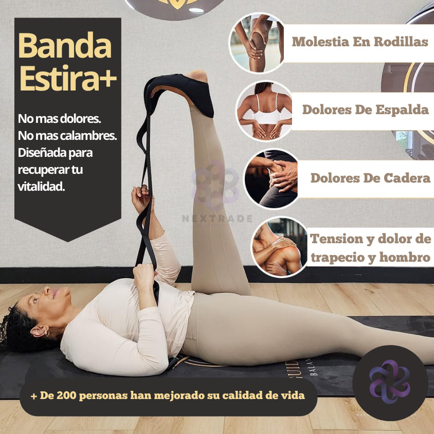 Banda de Estiramiento Estira+ 🎁PAGA 1 RECIBE 2🎁