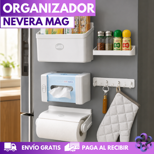 Organizador De Nevera Magnetico