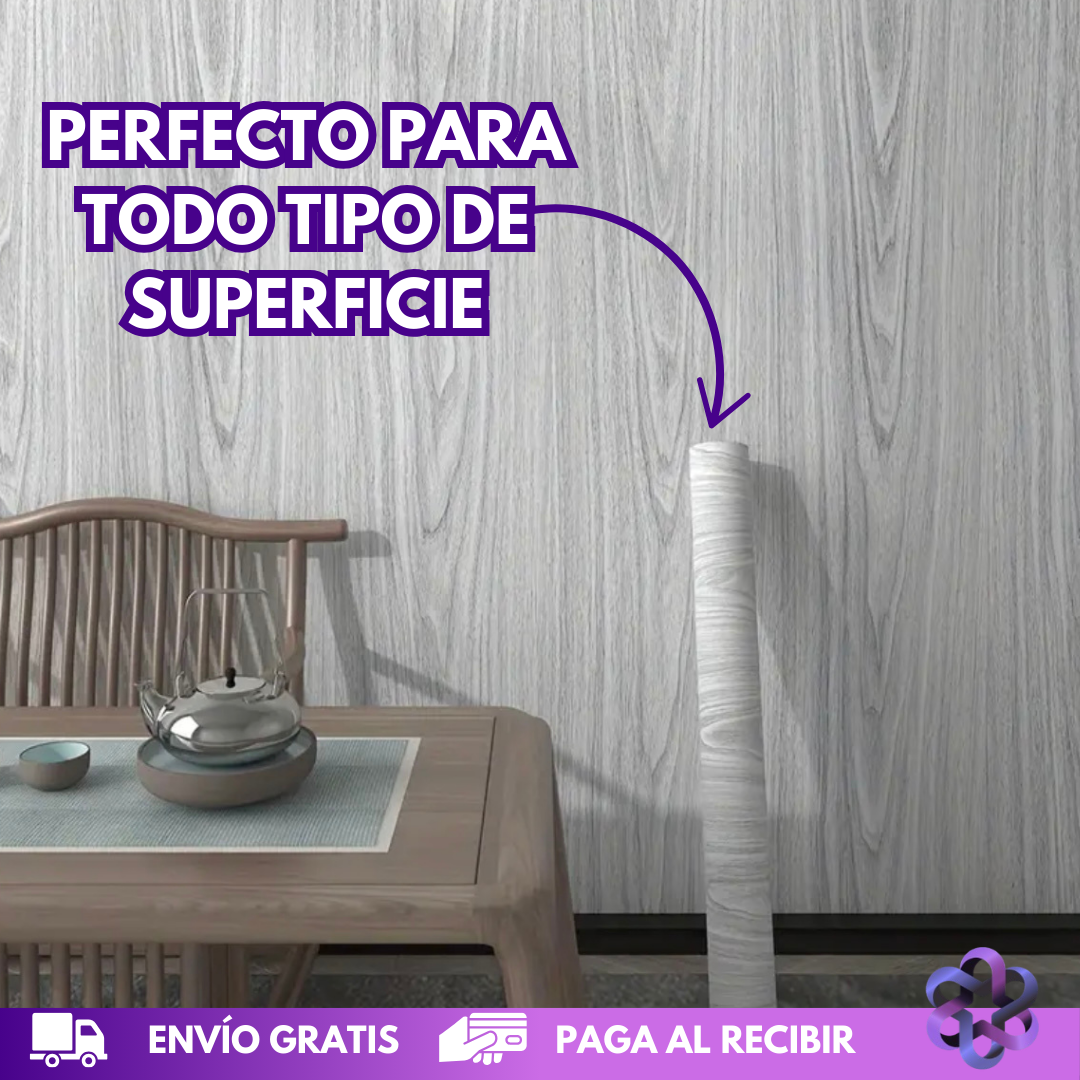 Película Adhesiva Madera 🎁3M Recibe 10 Metros🎁