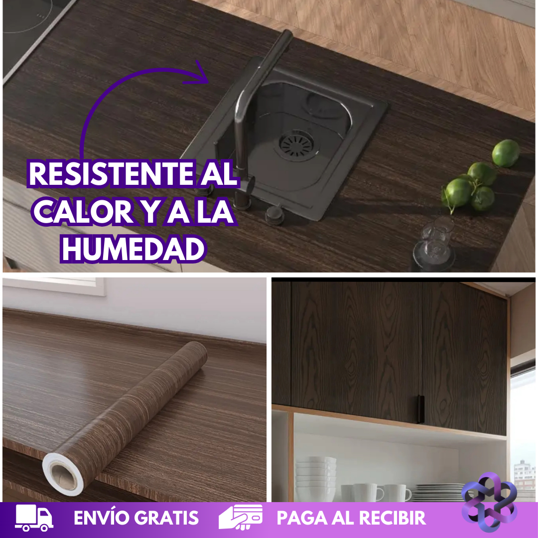 Película Adhesiva Madera 🎁3M Recibe 10 Metros🎁