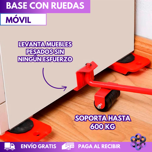 Set de Bases Móviles Promo 🎁5 en 1🎁