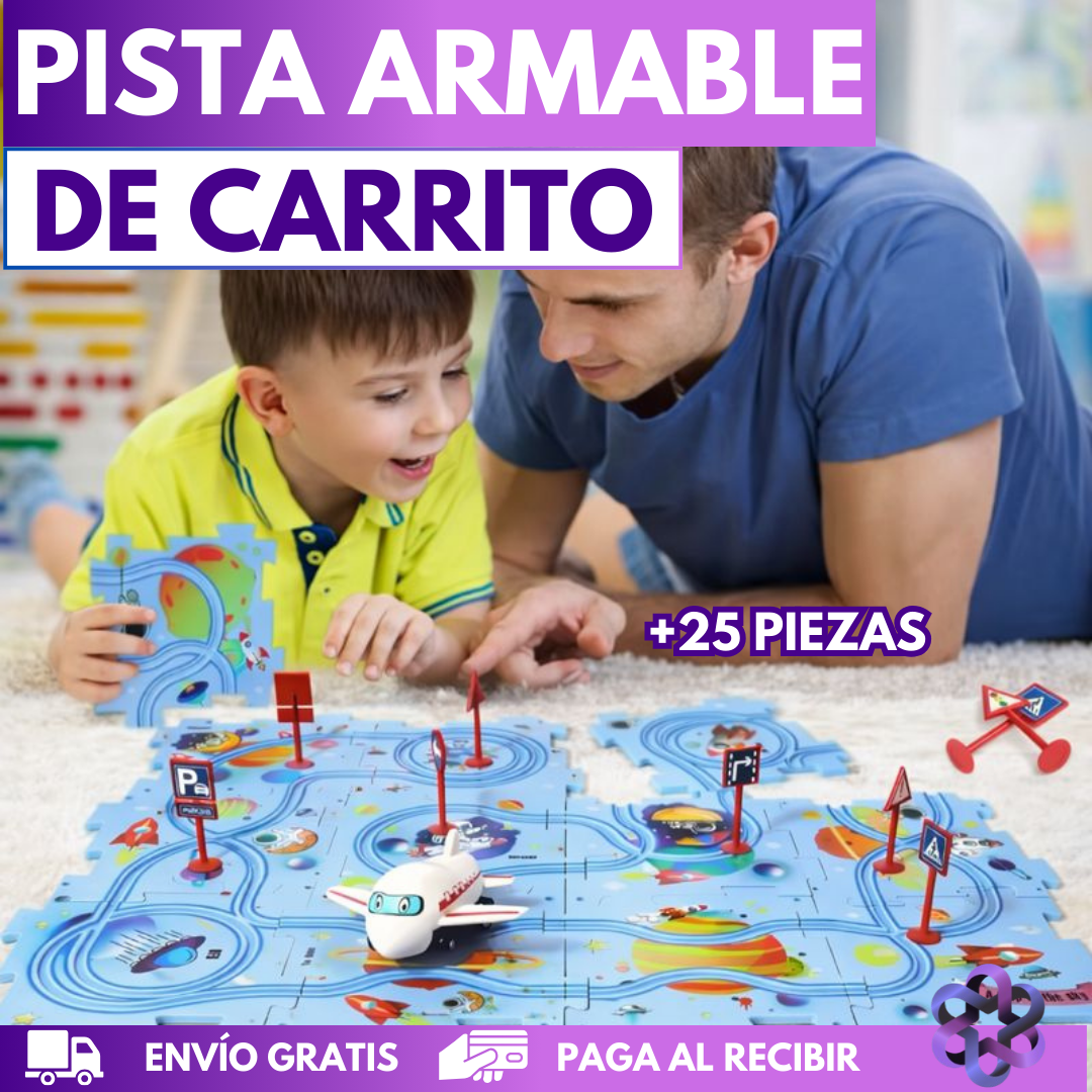 Pista Armable De Carrito🚗