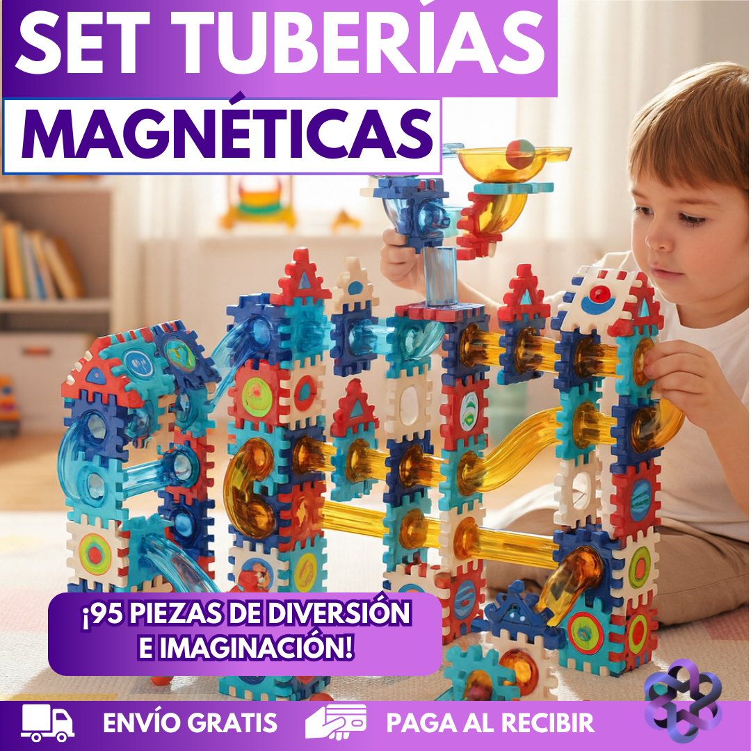 Set De Tuberías Magnéticas🔨😁