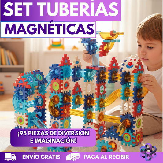 Set De Tuberías Magnéticas🔨😁